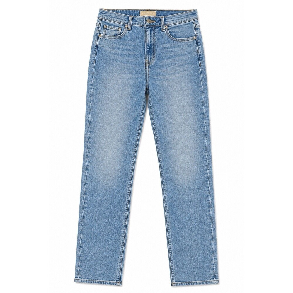 Michael Kors Jeans Womens Size 10 Blue Denim Mid Rise Straight Leg Stretch NWOT